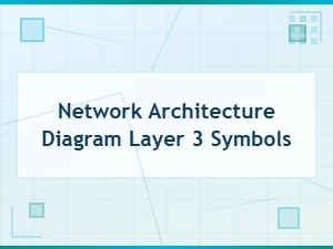 Network Architecture Diagram Layer 3 Symbols